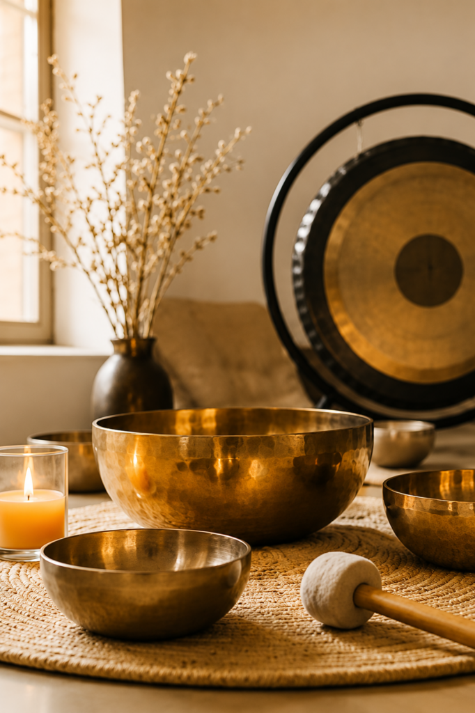 Sound Bath in Wien - Klangessenz